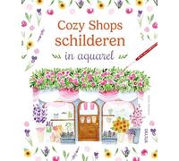 Cozy Shops schilderen in aquarel