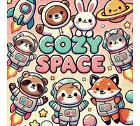 Cozy Space & Cute Animals Coloring Book: Relaxing Adult and Teen Coloring Book with Whimsical Animal Designs, Stress-Relieving Patterns, and Charming ... World of Adorable Animals and Cozy Scenes
