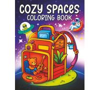 Cozy Spaces Coloring Book: A Relaxing Coloring Adventure for All Ages. Stresses that the book is suitable for both kids and adults, broadening appeal.