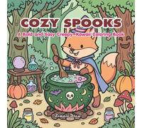 Cozy Spooks: A Bold and Easy Creepy-Kawaii Coloring Book