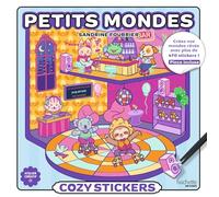 Cozy stickers (avec pince) - Petits mondes