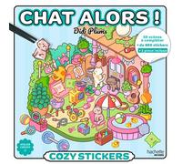 Cozy Stickers Didi Plums (avec pince) - Chat alors ! - Didi Plums - Hachette Heroes - broché - Livre-jeu