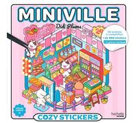 Cozy Stickers Didi Plums (avec pince) - Miniville - Didi Plums - Hachette Heroes - broché - Livre-jeu