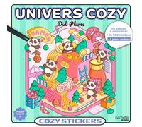 Cozy Stickers Didi Plums (avec pince) - Univers Cozy - Didi Plums - Hachette Heroes - broché - Livre-jeu
