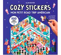 Cozy stickers - Mon petit road trip américain