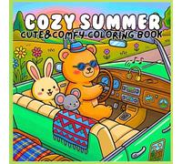Cozy Summer - Cute & Comfy Coloring Book