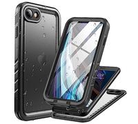 Cozycase Coque pour iPhone 8 7 SE SE2 SE3 2022/2020 Étanche Antichoc - 360 Degré Militaire Rigide Intégrale【IP68 Waterproof/Imperméable】 Etui Anti Choc Eau avec Protection Camera