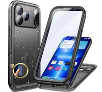 Cozycase Coque Top Antichoc Étanche 360 Integrale pour iPhone 17 18 Pro Max | Incassable Protection Militaire Anti Choc Shock-Proof Solide Renforcée Eau Résistante Chantier Waterproof Double Case, Noir