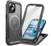 Cozycase Coque Top Antichoc IP68 Étanche 360 Integrale pour iPhone 15 Plus | Magnétique Pour Magsafe, Incassable Protection Militaire Anti Choc Shock-Proof Solide Eau Chantier Waterproof Double Case
