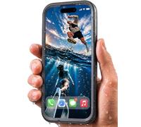 Cozycase Coque Top Antichoc IP68 Étanche 360 Integrale pour iPhone 16e/17e | Incassable Protection Militaire Anti Choc Shock-Proof Solide Renforcée Eau Résistante Chantier Waterproof Double Case, Noir