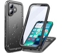 Cozycase Coque Top Antichoc IP68 Étanche 360 Integrale pour iPhone 17 | Incassable Protection Militaire Anti Choc Shock-Proof Solide Renforcée Eau Résistante Chantier Waterproof Double Case, Noir