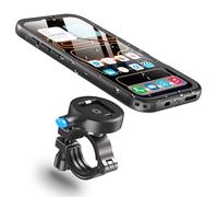 Cozycase Support Téléphone Velo Moto pour iPhone 17 Pro Max Etanche IP68 Antichoc - Metal Suport Vélo Route VTT Scooter Trotinette Guidon Bicyclette Sportive avec Écran Tactile Pluie Bike Holder