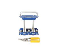 Cozyel Cintreuse à Rouleaux à Trois Stations, Roller Bender,Rouleau à Billes en Tôle, Angles de 0 à 90 °, Cintreuse à Rouleaux à Billes en Tôle à Grand Rayon, Outil de Cintrage de Tôle de Toiture