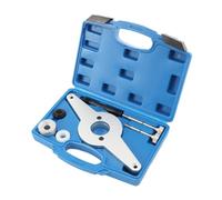 Cozyel Outil de Maintien damortisseur de Vibrations Amortisseur de poulie de Vilebrequin Compatible avec V-W Au-di 1.8L 2.0L TFSI Ensemble damortisseur de Vibrations T10531