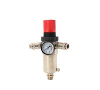 Cozyel Régulateur de Pression avec Manomètre, Filtre, 2xRaccordo Universel, Raccord 1/2" M, Presse. Max 15 Bar, Filtre à Air de Compresseur, Idéal pour montage sur réservoir compresseur