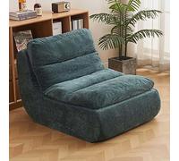 CozyFiresideChairCompressedBeanBagSofaModular Corner Sofa BedforLivingRoom&OfficeComfortableSingleSofa for Relaxation