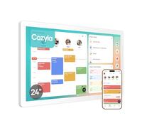 Cozyla Mate Calendrier+ 2: Calendrier mural numérique tactile écran de 61 cm, tableau des tâches personnalisable, tableau de bord électronique intelligent pour les emplois du temps familiaux, plan de