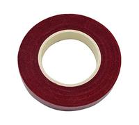 Cozylkx 30 Verges/Rouleau Rubans Floraux 12mm Fleur Ruban Bouquet Ruban Floral Fil Ruban Adhésif pour Fleuriste Tige Wrap(Rouge)