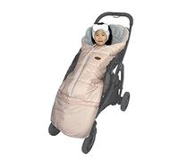 CozyMe Chancelière universelle pour poussette - Imperméable - Confortable - Polaire corail épaisse - Longueur réglable - Convient à tous les tout-petits - Antidérapante - 0 à 4 ans - Rose - Tout-XL