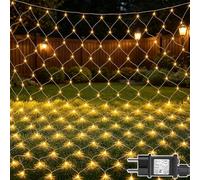 Cozymeow Filet Lumineux Extérieur 3x2M 200 LED Guirlande Lumineuse Plafond | 8 Modes, Prise, Minuterie, Étanche, Noël Lumiere Exterieur Terrasse Jardin Balcon Décoration Mariage Buisson, Blanc Chaud