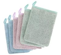 COZYMIRE Gant de Toilette Microfibre Coton pour Bebe et Enfant 6 Pièces-023 | Gants de Toilette Microfibre Serviette Visage Réutilisable
