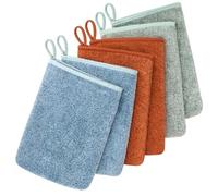 COZYMIRE Gant de Toilette Microfibre Coton pour Bebe et Enfant - Gants de Toilette Microfibre Serviette Visage Réutilisable 6 Pièces-002
