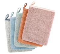 COZYMIRE Gant de Toilette Microfibre Coton pour Bebe et Enfant - Gants de Toilette Microfibre Serviette Visage Réutilisable 5 Pièces-018