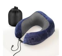 Cozyor Coussin de Nuque Petit et Compact avec Mousse à mémoire de Forme, Fermeture réglable et Sac Pratique, Coussin de Nuque Confortable pour Avion et Voyage