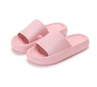Cozyslides Cloud Sliders Original, Chaussons Cozyslides Original Super Doux, Thick Sole Non Slip Shower Pillow Slippers (40/41 EU, Pink)