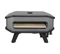 Cozze 13" Four à Pizza à Gaz Portable avec Thermomètre Intégré - Cuisson Parfaite, Black