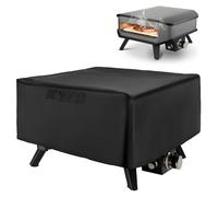 Cozze 90347 Housse de four à pizza 17" - Étanche à la poussière - Sac de transport - Tissu Oxford 420D - Sac de transport - Accessoires de four à pizza - L 62 x 62 x 28 cm