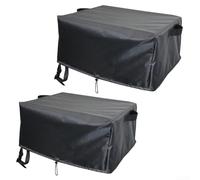Cozze Housse de protection pour four à pizza à gaz 420D Protection contre le vent Accessoires de jardin Ajustement parfait 62 x 62 x 28 cm (62 x 62 x 28 cm)