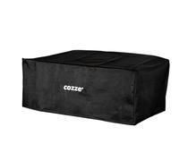 Cozze® Housse de Protection pour Plancha/Barbecue série 800 - Oxford 600D, enduction PVC intérieure, Anti-UV, Noire, L88 x l63 x H33,5 cm