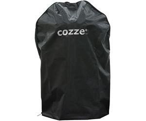 cozze® Housse pour Bouteille de gaz 10 kg - Protection Noire en Oxford 600D, résistante aux UV & à la Pluie, Fermeture éclair, Ø32×68 cm