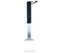 cozze® spatule de Grill 11x8x45 cm avec poignée en PP - Acier Inoxydable