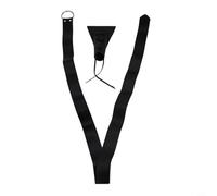 Cozzy Fourreau d'épée en cuir avec ceinture facile à porter pour les événements cosplay (Noir)