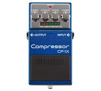 Pédale Compressor CP-1X BOSS, un compresseur de guitare de nouvelle génération utilisant la technologie évoluée MDP BOSS pour préserver l'expressivité musicale