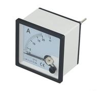 CP-72 Ampèremètre analogique AC pointeur réactif mesure précise coque ABS déviation réglable échelle claire affichage numérique direct réponse rapide précision 1,5 précision 50 (AC 20 A)