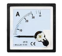 Cp-72 Ampèremètre analogique AC type pointeur plage 5a-50a avec échelle claire et design résistant aux vibrations pour contrôle industriel (AC 30 A)