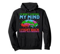 CP Brain Cerebral Palsy Awareness for CP Warriors Boys Girls Sweat à Capuche