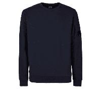 CP Company Sweat-shirt bleu surélevée en coton technique - XXXL