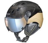CP Helmets - Corao+ Carbon - Casque de ski - 59-61 cm - gold carbon shiny / gold soft touch