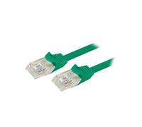 CP1025U Patch cord U/UTP 5e Line CCA PVC vert 0,5 m 26AWG LOGILINK