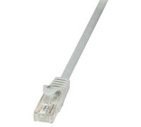 LogiLink Câble patch EconLine – Cat. 6 U/UTP – 5 m – Gris