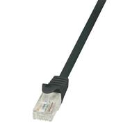 [CP2073U] LOGILINK Câble réseau EconLine, Cat. 6, U/UTP, 5 m, noir