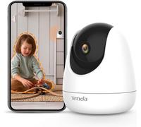 Cp6 2k Indoor Wifi Surveillance Camera, 3mp Home Security Ip Camera, 360° Pan/Tilt Dome Camera, Night Vision, Motion Detection, Two-Way Audio For Baby/Kids/Pets