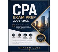 CPA Exam Prep 2026-2027: Certified Public Accountant Study Guide with Auditing, Taxation, Financial Accounting, and Mock Exams