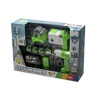 cpa toy group trading s.l. - Camion Poubelle avec Son et Montage électrique, Radio Control, Couleur Vert (CPAToy Group S.L. 7838041M)