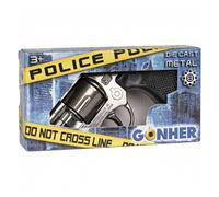 Cpa Toy La Police Tire 8 Coups De Feu Argent