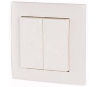 CPAD-00/194 Eaton xComfort 2 canaux Interrupteur mural blanc